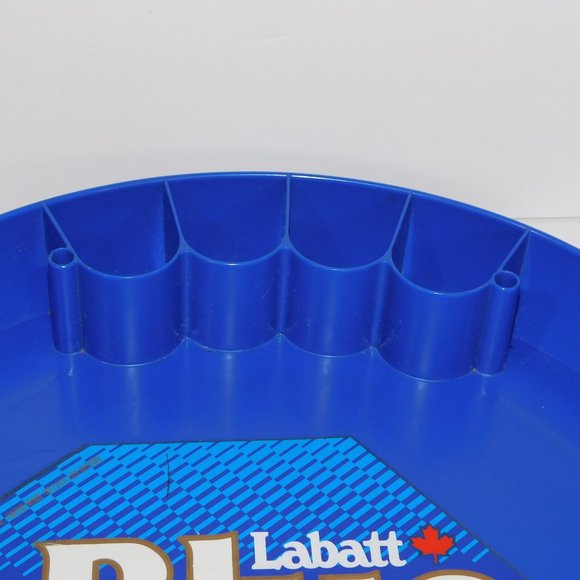 Labatt Blue Pilsener Beer 14.75" Plastic Serving Tray - Picture 4 of 7